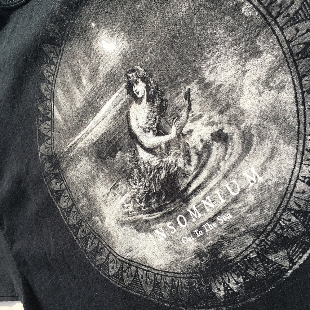 Insomnium Out to the Sea Band tee